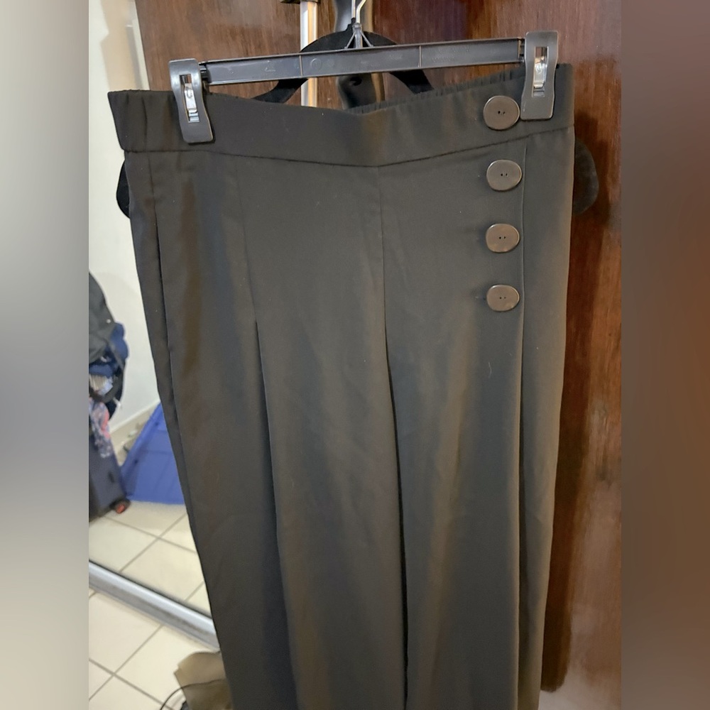 Bundle 3 for $15. Zara Black Elastic Waist Trousers. Size Medium.